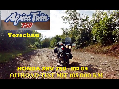 Honda Africa Twin - Offroad-Test nach 105.000 km mit dem Classic-Bike XRV 750 (RD04) - Vorschau