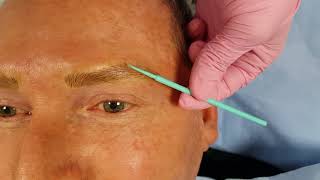 Male Blonde Eyebrows Microblading by El Truchan @ Perfect Definition