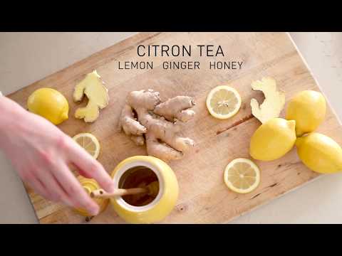 citron tea  so simple