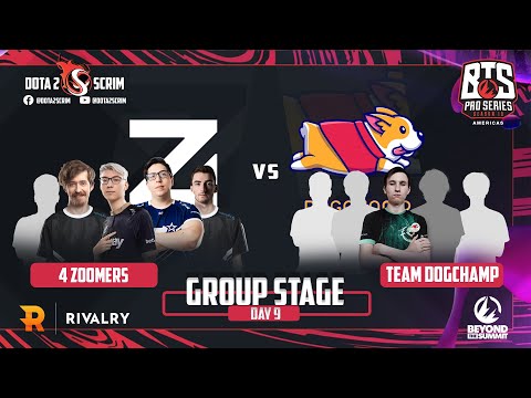 4 Zoomers vs Team DogChamp - BTS Pro Series 10 Americas - Group Stage - B02