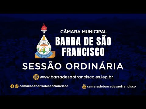 Sessão Ordinária, 15 de Dezembro de 2025 - Câmara Municipal de Barra de São Francisco - ES