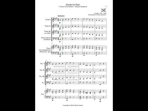 Haydn for Kids (Strings) - Grade1