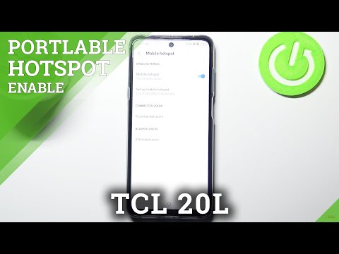How to Turn On Portable Hotspot in TCL 20L – Create Wi-Fi Hotspot