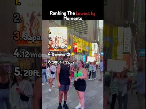 Ranking The Lowest Iq Moments