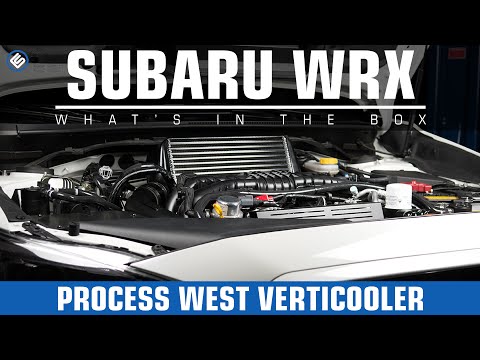 Process West Verticooler Top Mount Intercooler - 2015+ Subaru WRX - Install/Review