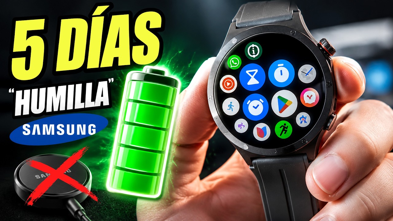 El RELOJ INTELIGENTE que "HUMILLA" a SAMSUNG | OnePlus Watch 4