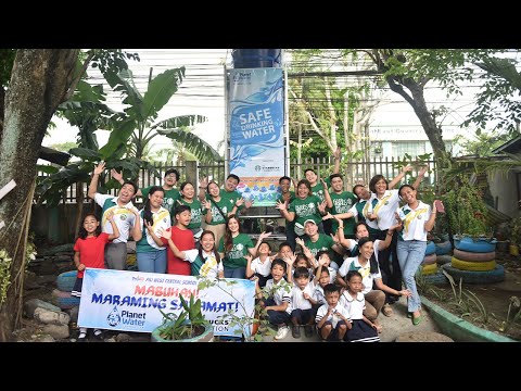 Starbucks PH x Planet Water Foundation - 8th AquaTower in CamSur