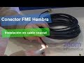 WONECT CONECTOR FME HEMBRA en youtube