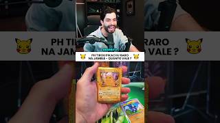 PH TIROU PIKACHU RARO 😱 #pokemon #jamble #shorts