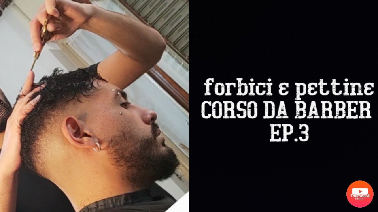 pettine e forbice CORSO BARBER 3°EP.