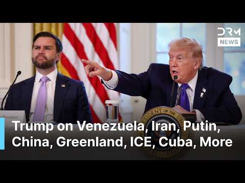 Trump on Second Phase of Venezuelan Strikes, Warns Iran, Talks Greenland, Putin, China, ICE | AC1N