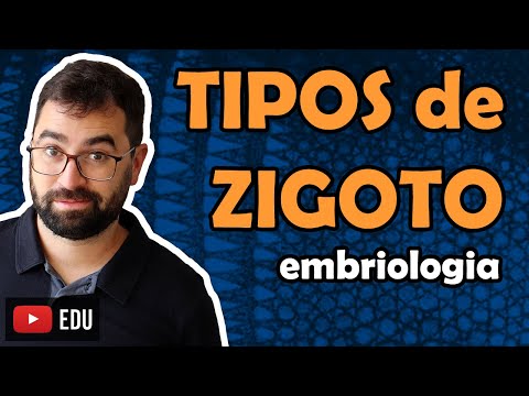 Zygote Types (Embryology) - Class 02 - Module VI: Zoology | Prof. Guilherme