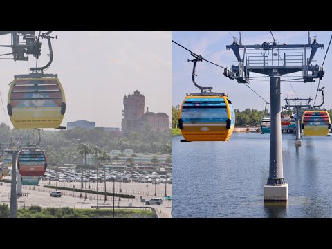 Disney Skyliner 2025 Ride to Hollywood Studios & Pop Century/Art of Animation Resorts | Disney World