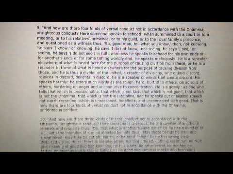 Saleyyaka Sutta Part 1 (Brahmans of Sala) : MN 41 : English text reading from AccesstoInsight.Org