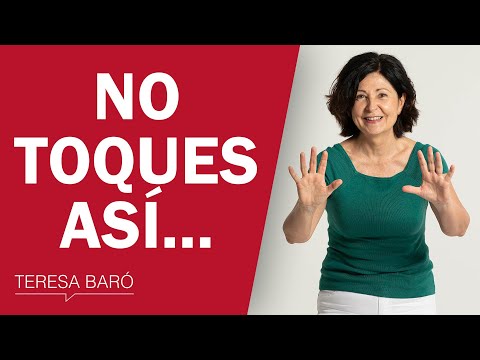 No toques así a las personas