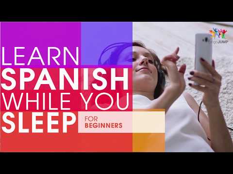 Learn Spanish while you Sleep! For Beginners! Learn Spanish words & phrases while sleeping!