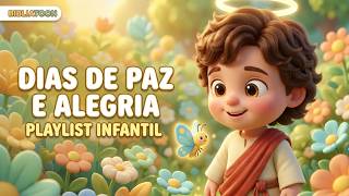 Playlist Gospel Infantil 🌼 Música Cristã Infantil para Dias de Paz e Alegria | BIBLIATOON