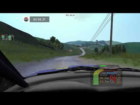 Richard Burns Rally - Whaanga Coast 2025  (New Stage 30KM) - Subaru Impreza 555