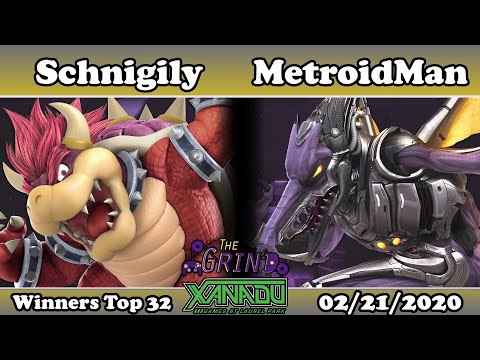 The Grind 115 Schnigily (Bowser) vs MetriodMan (Ridley) Winners Top 32