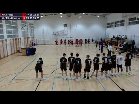 17.1.2026. PH JUNIORI, 1. kolo, OK Croatia - OK Zrinski Nuštar