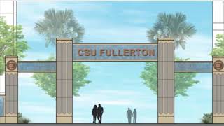 Construction Behind CSUF's New Campus
