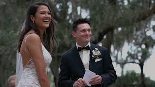 Upbeat & Fun Bok Tower Wedding | Long Distance Relationship | Military