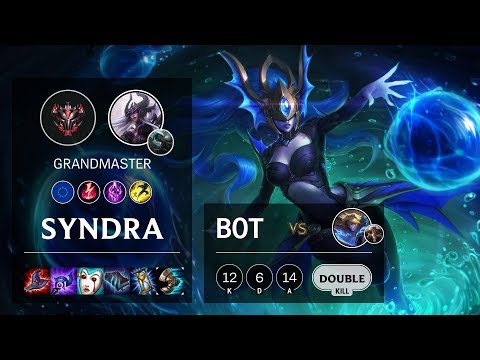 Syndra Bot vs Ezreal - EUW Grandmaster Patch 10.8