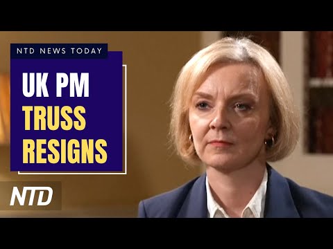 UK's Liz Truss Says She Will Resign as PM; Arizona Refuses to Remove Makeshift Border Wall | NTD