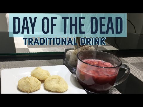 DAY OF THE DEAD TRADITIONAL DRINK- colada morada