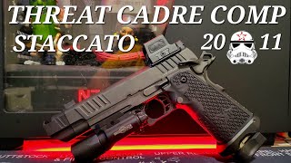 Threat Cadre Comp Review | Staccato P & C2 Compensator | 2011 Staccato P long boy Comp XL | 509T