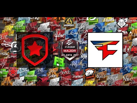 CS:GO Gambit Gaming vs FaZe Clan // ELEAGUE Atlanta Major 2017 FINALS