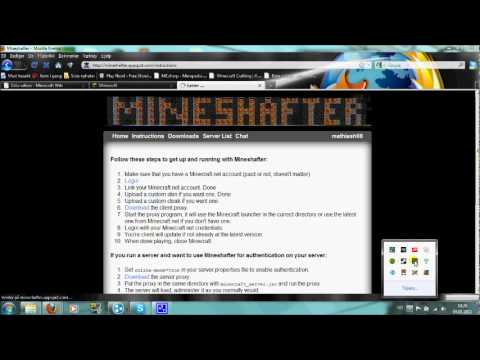 mathiash98 - how to: cracked minecraft beta multiplayer server mineshafter