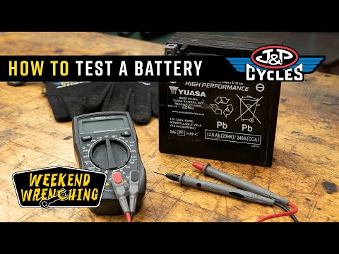 How to Test a Motorcycle Battery : Weekend Wrenching