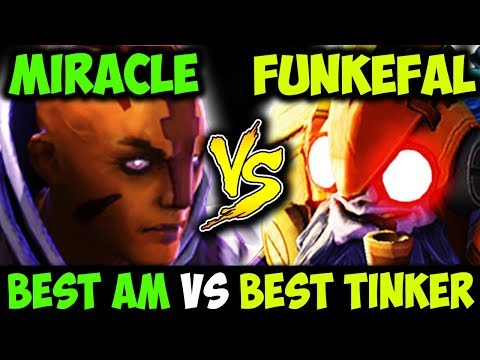 Miracle Best Antimage Vs Best Tinker Funkefal | Epic Battle Of The Signature Heroes
