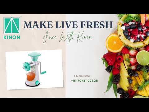 Kinon plastic fruit hand juicer