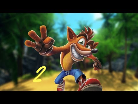 Crash Bandicoot N. Sane Trilogy - 100% Walkthrough Part 2 – Jungle Rollers