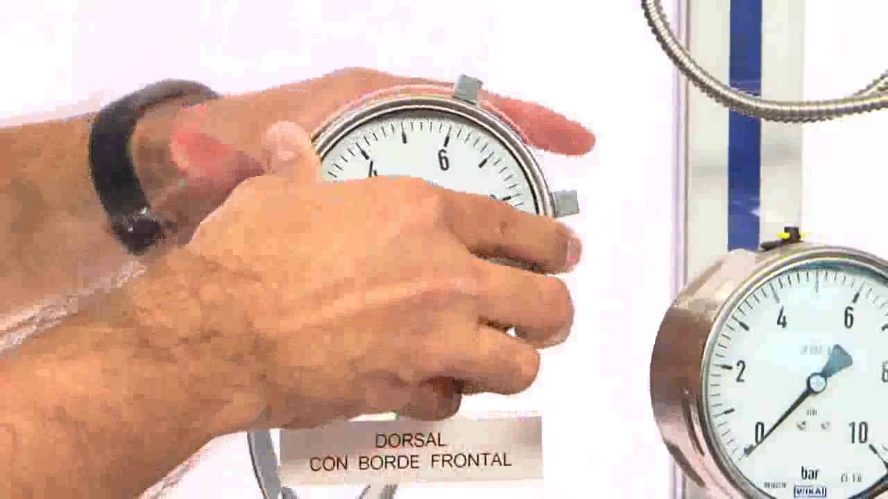 Como instalar un manometro