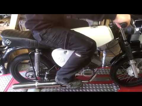 Simson SW 70 ccm 4 Kanal Prüfstand Tuning s51 s70 MS50 BigBore