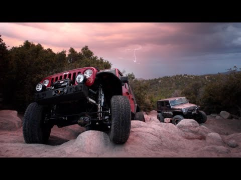Falken Tire's new Jeep JK Wrangler in Action