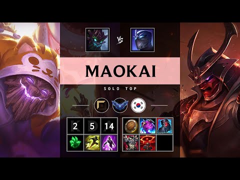 Maokai Top vs Shen - KR Diamond Patch 25.13