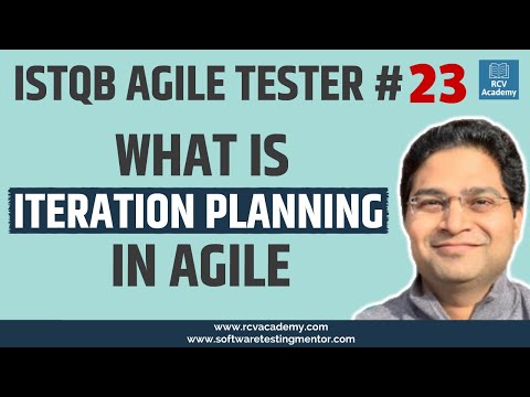 ISTQB Agile Tester 23 What is Iteration Planning in Agile