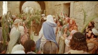 Jésus est acclamé par la foule