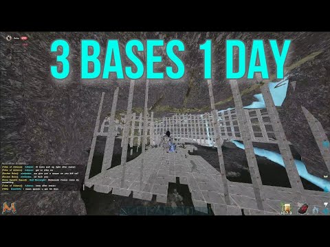 The Worst Tribe On Ark Wipes 3 Bases in 1 Day!!