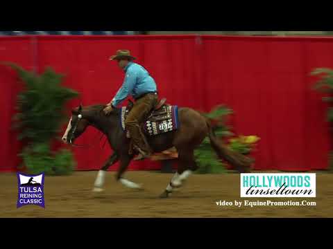 Magnums Gun ridden by Sam Schaffhauser  - 2018 Tulsa Reining Classic (Open Futurity)