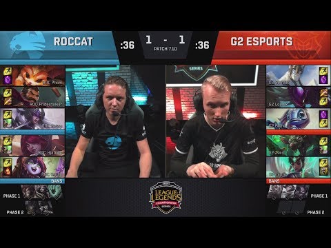 [EU LCS Summer 2017] ROCCAT vs G2 eSports Game 3 | LOL EU LCS Week 1 Day 2 ROC vs G2