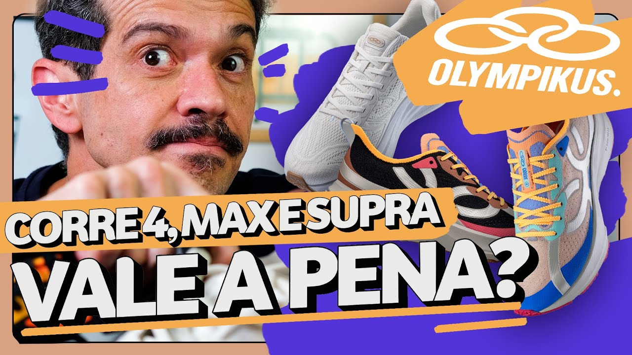 TESTEI OLYMPIKUS CORRE 4, MAX E SUPRA e... APROVADOS?!  Review! | Lu Ferreira