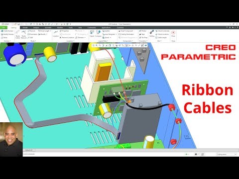Creo Parametric Cabling - Ribbon Cables