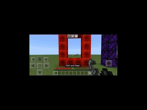 How to make Nether Portal Minecraft logic #shorts