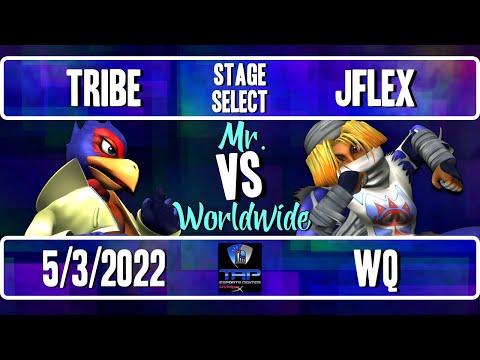 Stage Select 24 Mr. Worldwide: Tribe (Falco) Vs. Jflex (Sheik) - WQ