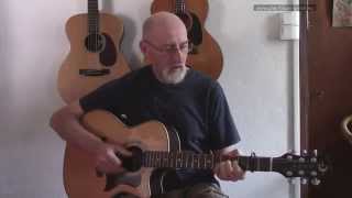 Sittin&#39; On Top Of the World Doc Watson Style (but in dropped D)